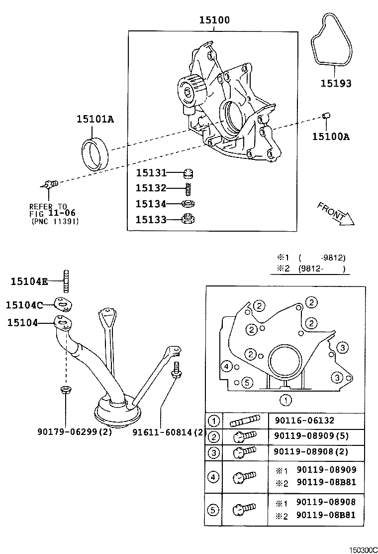  LITE TOWNACE NOAH V |  ENGINE OIL PUMP