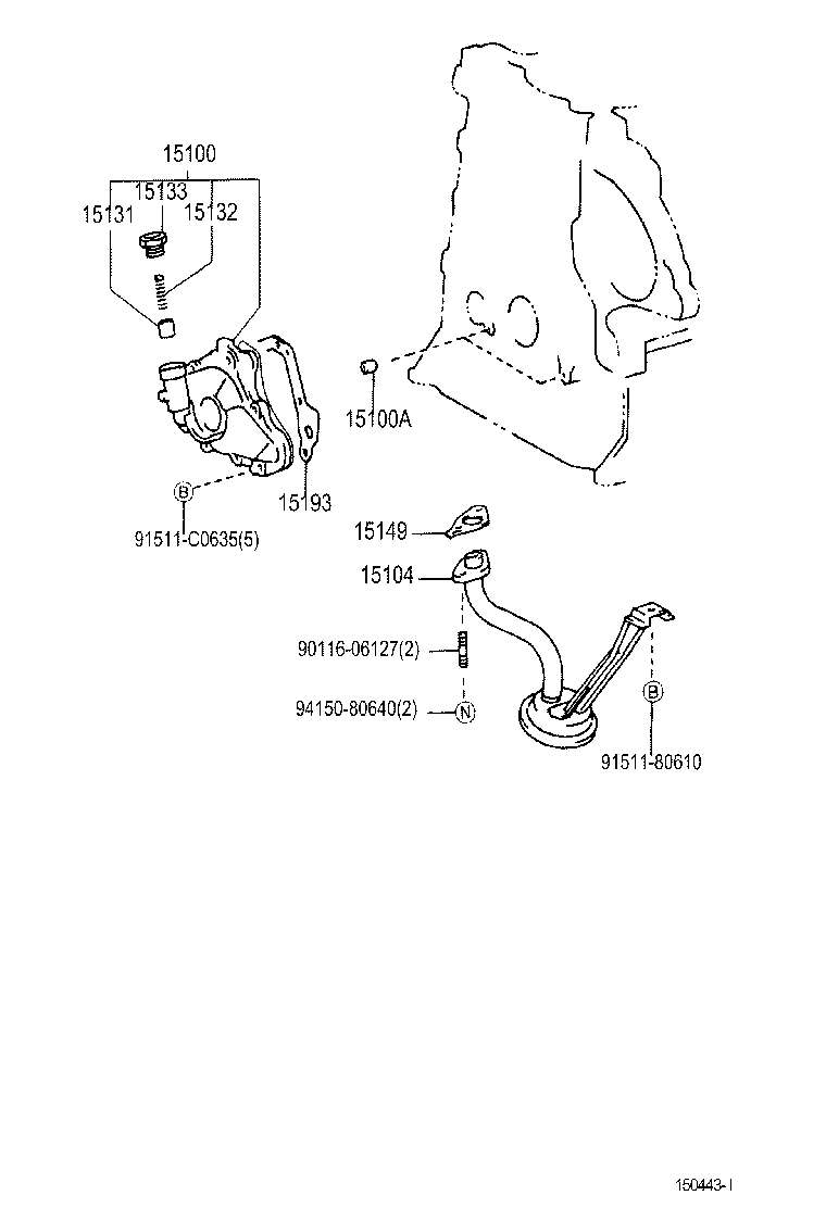  PREMIO ALLION |  ENGINE OIL PUMP