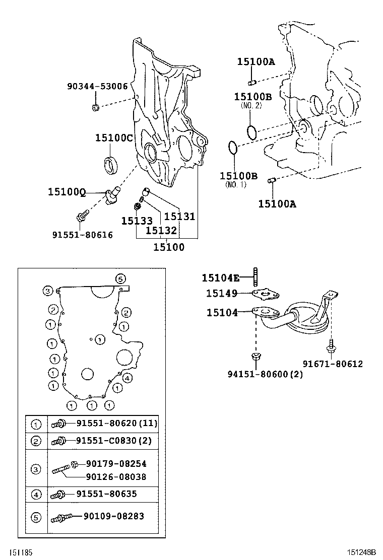  AURIS |  ENGINE OIL PUMP