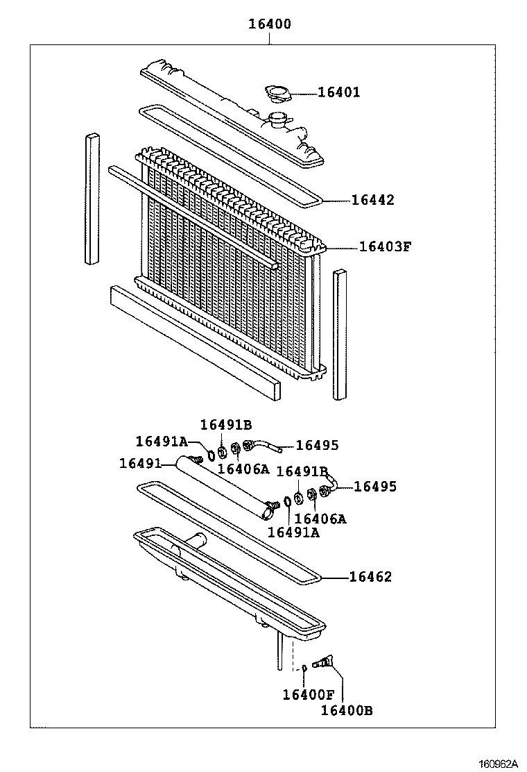  CROWN CROWN MAJESTA |  RADIATOR WATER OUTLET