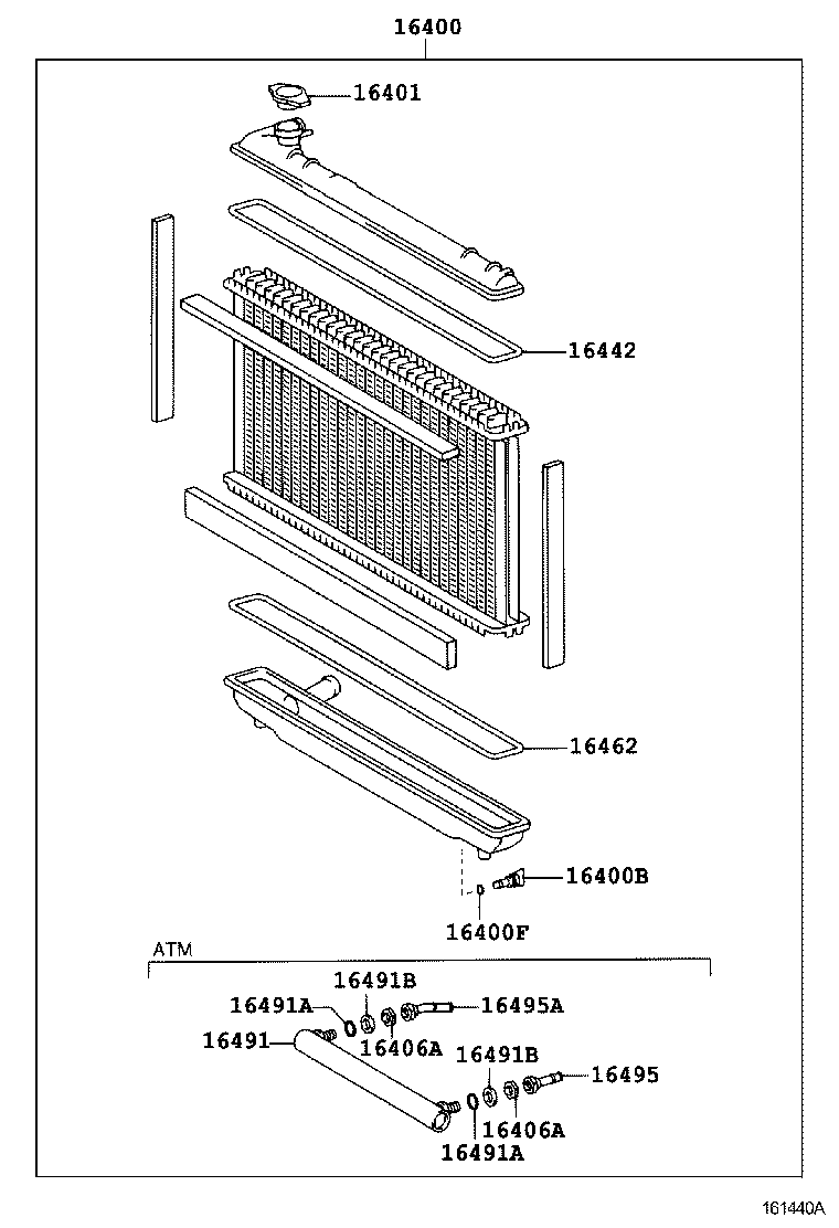  CROWN CROWN MAJESTA |  RADIATOR WATER OUTLET