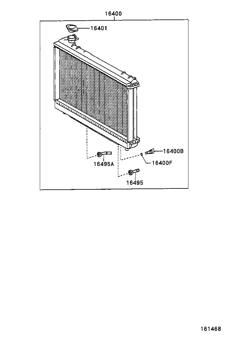  CROWN CROWN MAJESTA |  RADIATOR WATER OUTLET