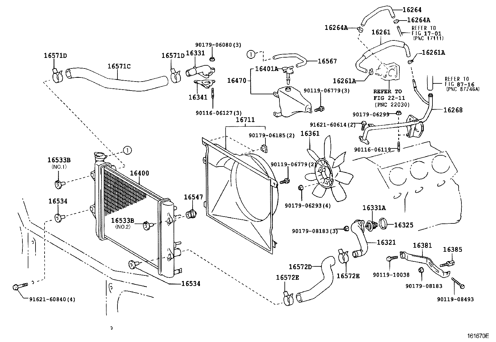 LAND CRUISER PRADO |  RADIATOR WATER OUTLET