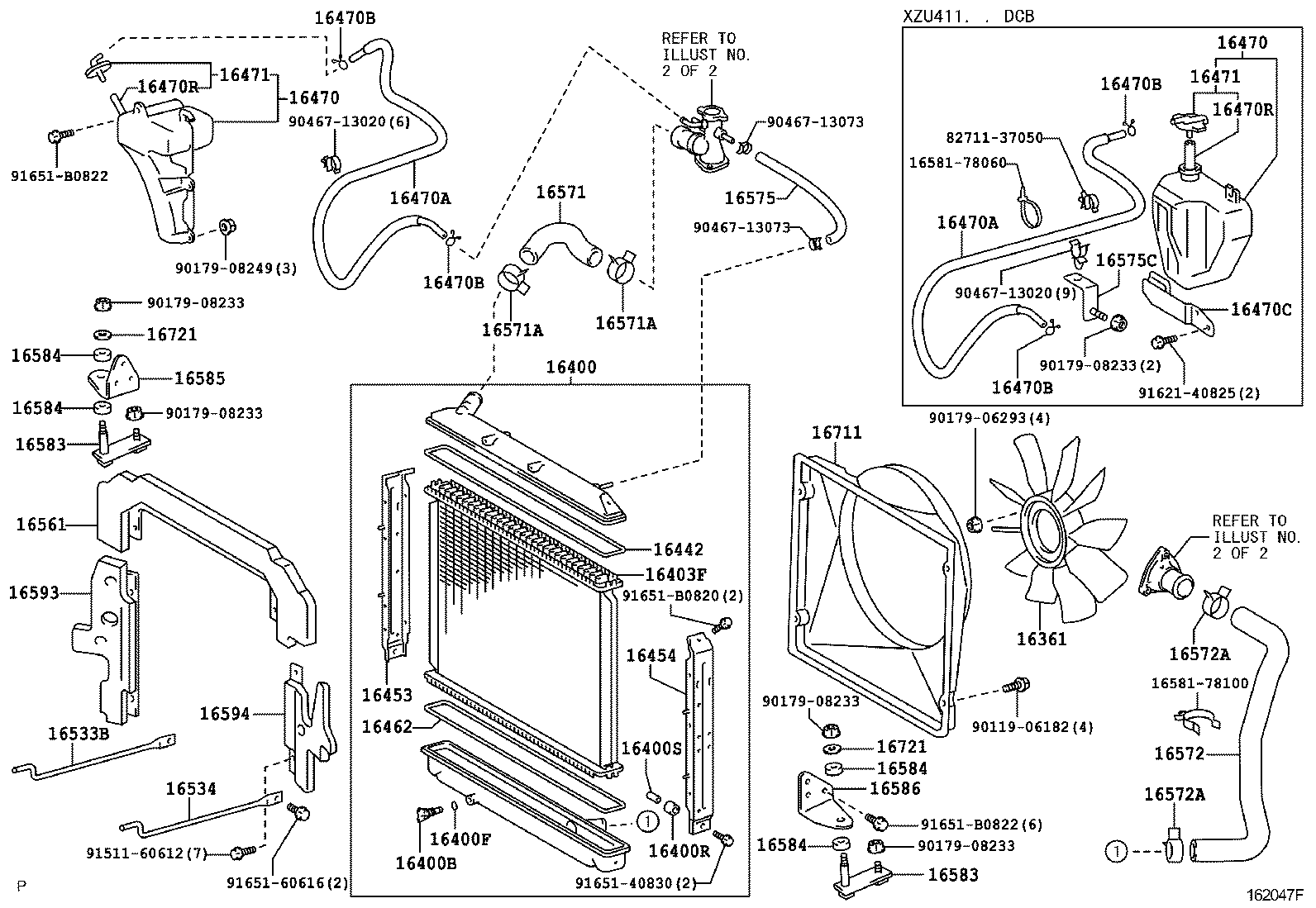  DYNA TOYOACE |  RADIATOR WATER OUTLET