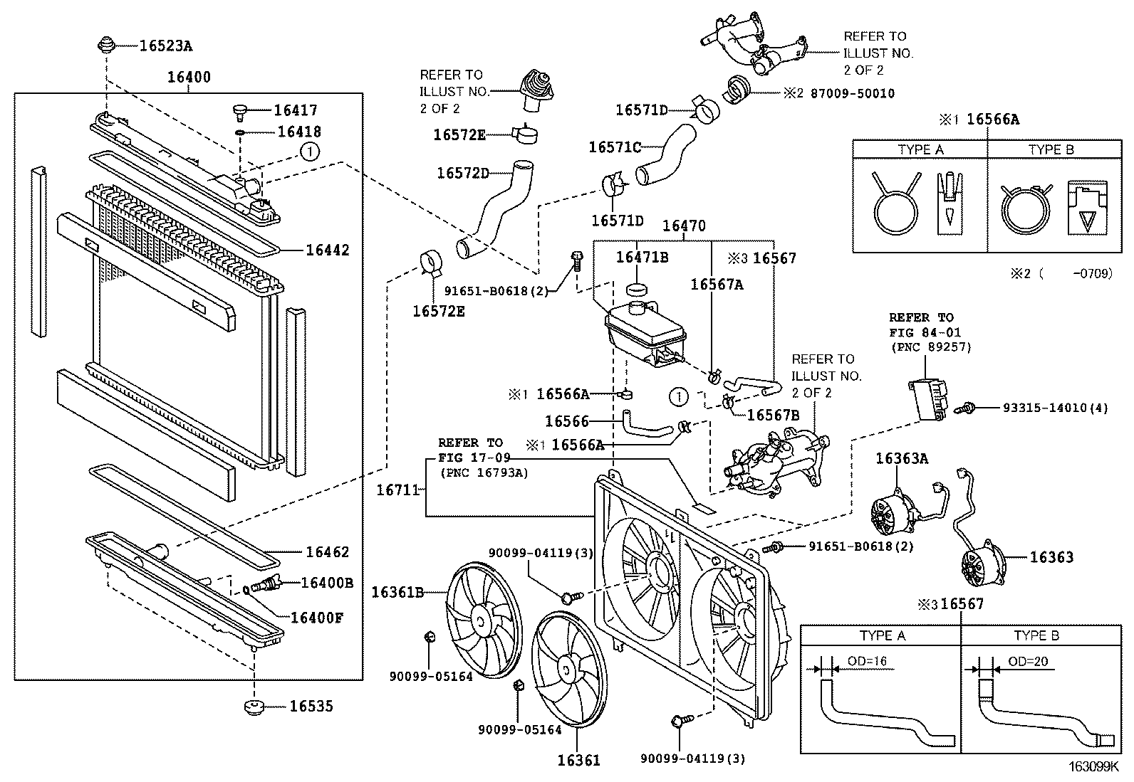  LS600H 600HL |  RADIATOR WATER OUTLET