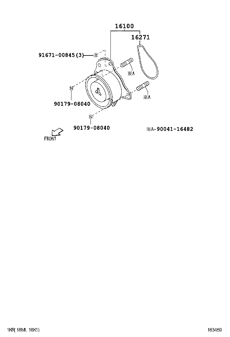  PASSO |  WATER PUMP