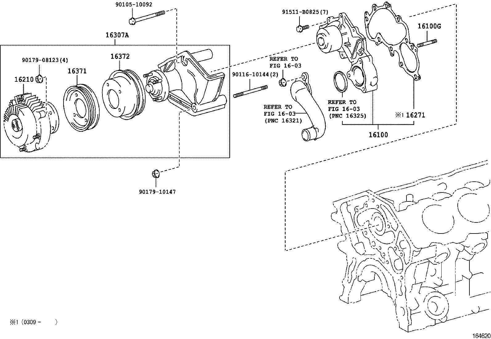  HILUX SURF |  WATER PUMP