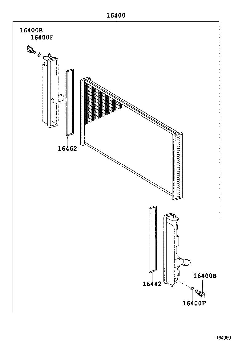  MR S |  RADIATOR WATER OUTLET