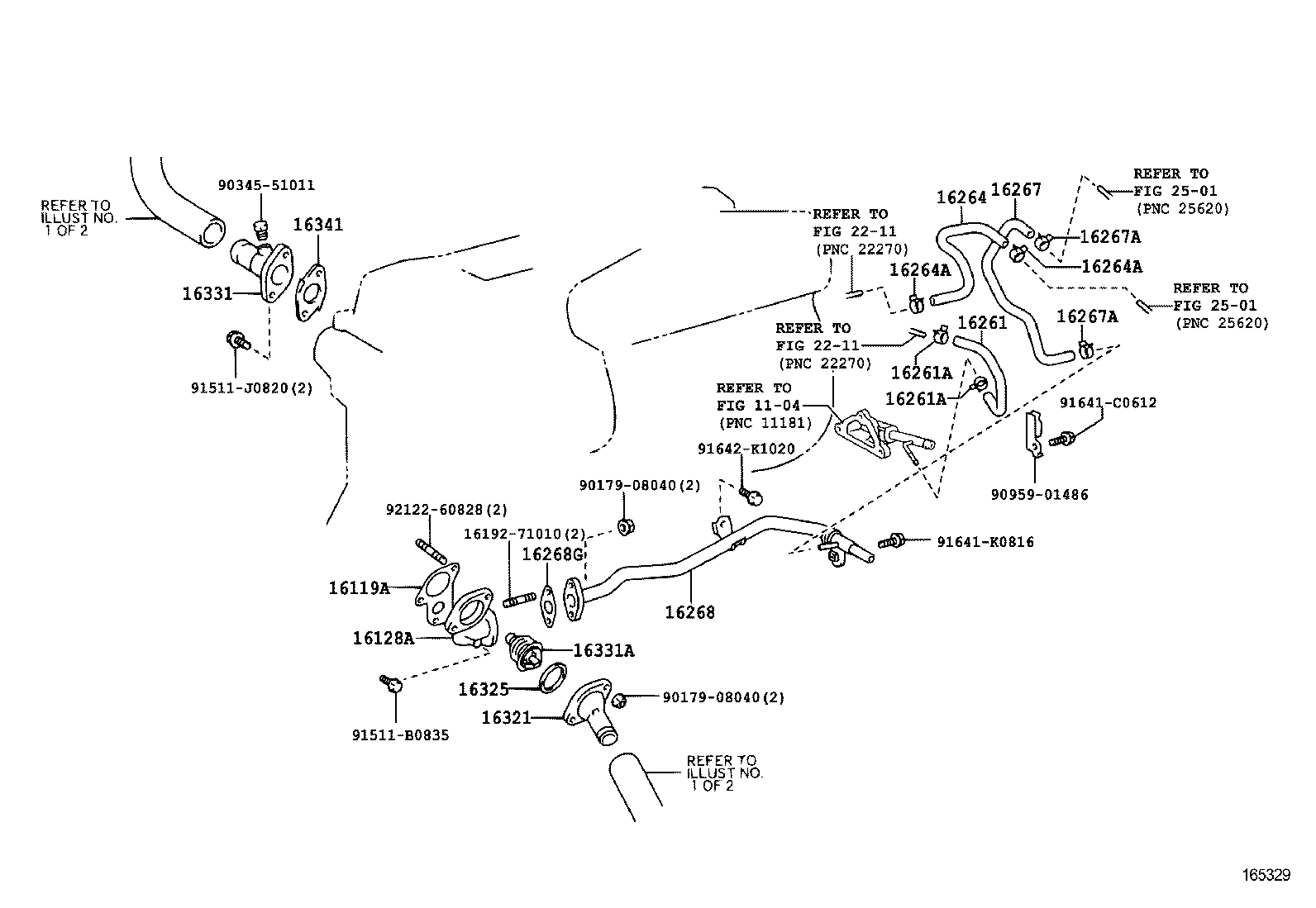  LAND CRUISER PRADO |  RADIATOR WATER OUTLET