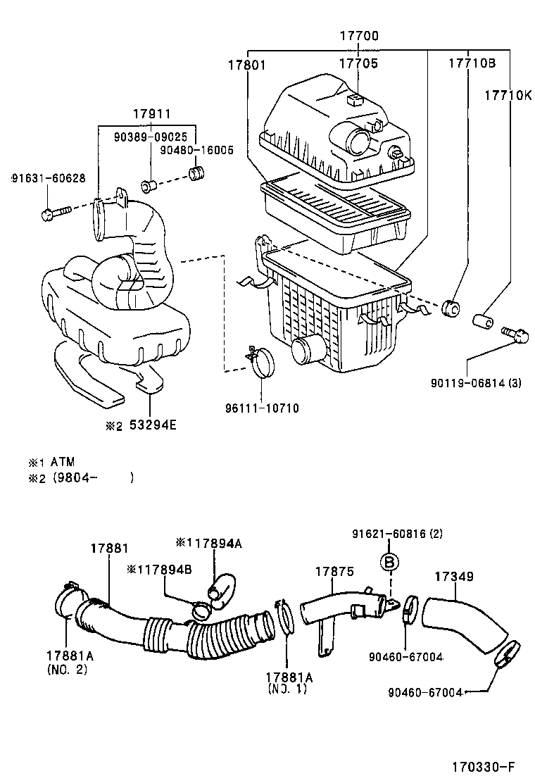  LITE TOWNACE NOAH V |  AIR CLEANER