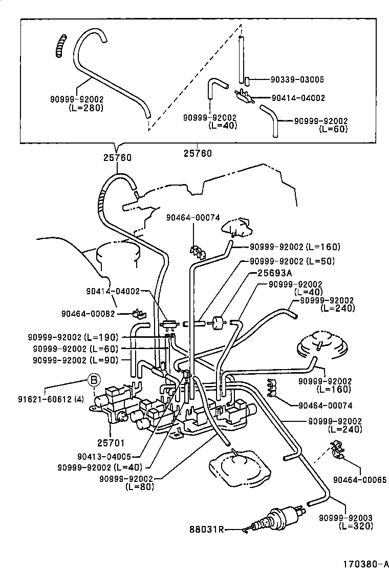  LITE TOWNACE NOAH V |  VACUUM PIPING