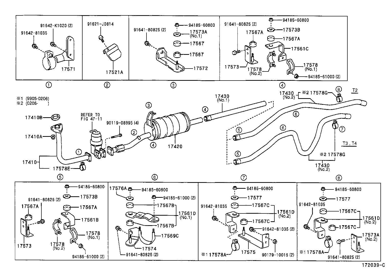  DYNA TOYOACE |  EXHAUST PIPE