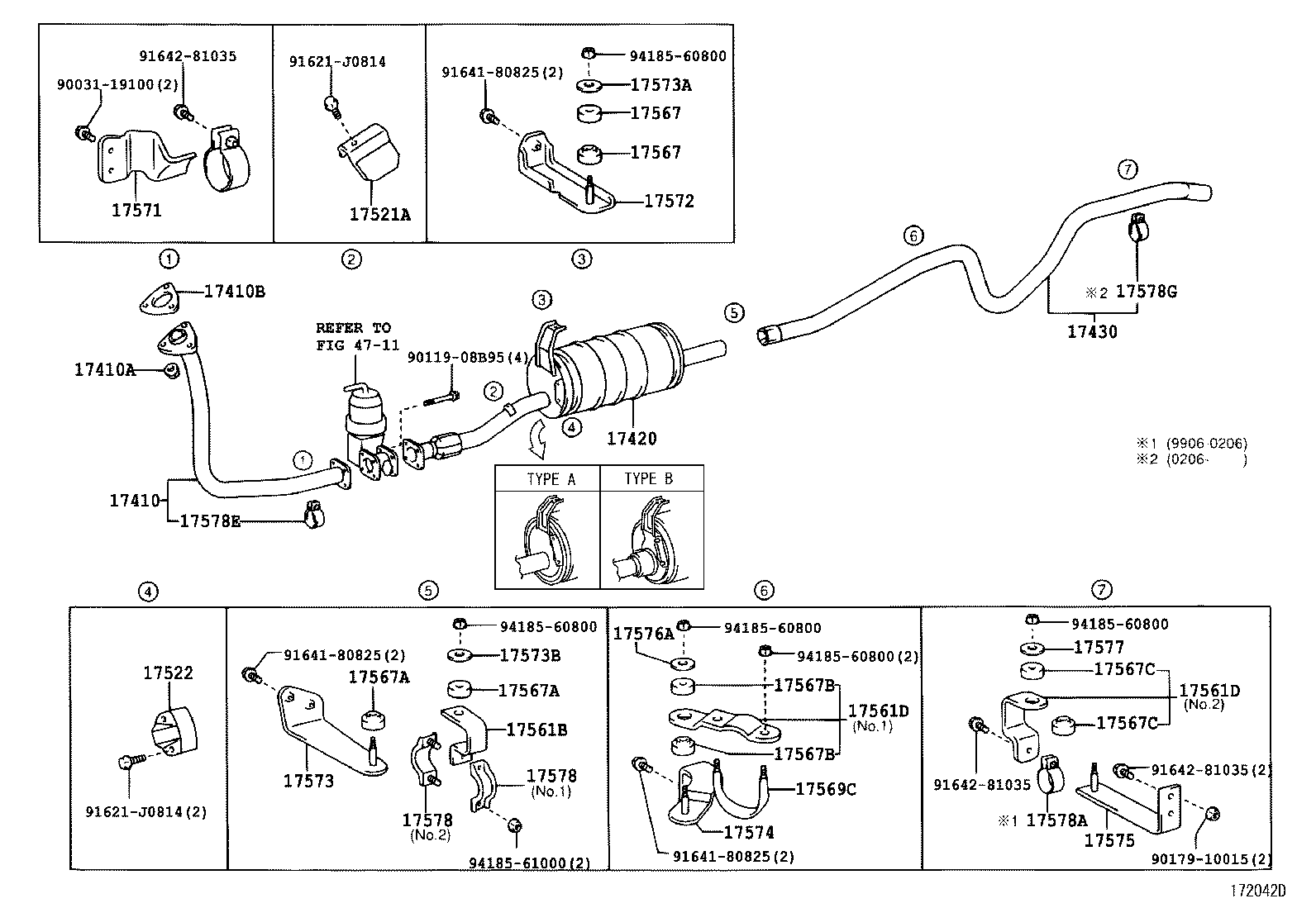  DYNA TOYOACE |  EXHAUST PIPE
