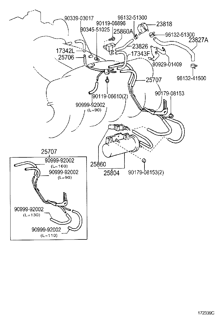  CROWN CROWN MAJESTA |  VACUUM PIPING