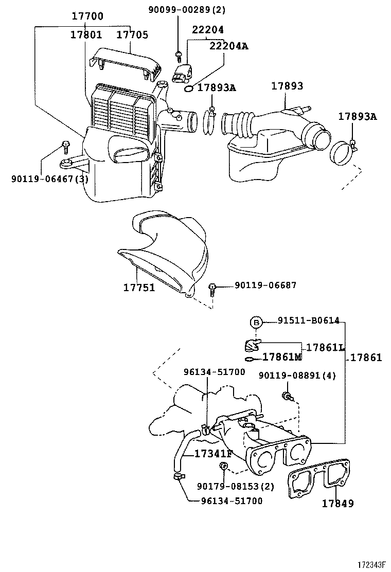  CROWN CROWN MAJESTA |  AIR CLEANER