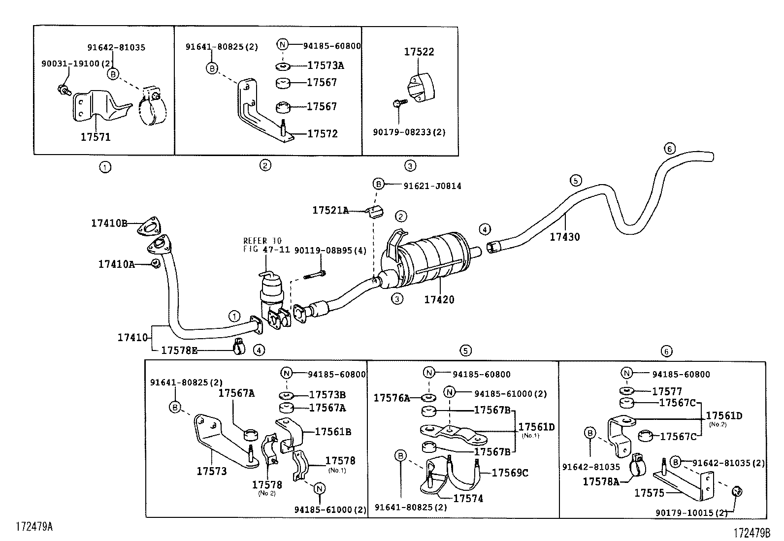  DYNA TOYOACE |  EXHAUST PIPE