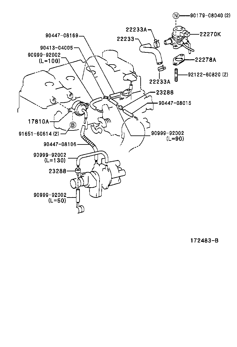  DYNA TOYOACE |  VACUUM PIPING