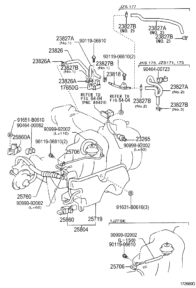  CROWN CROWN MAJESTA |  VACUUM PIPING