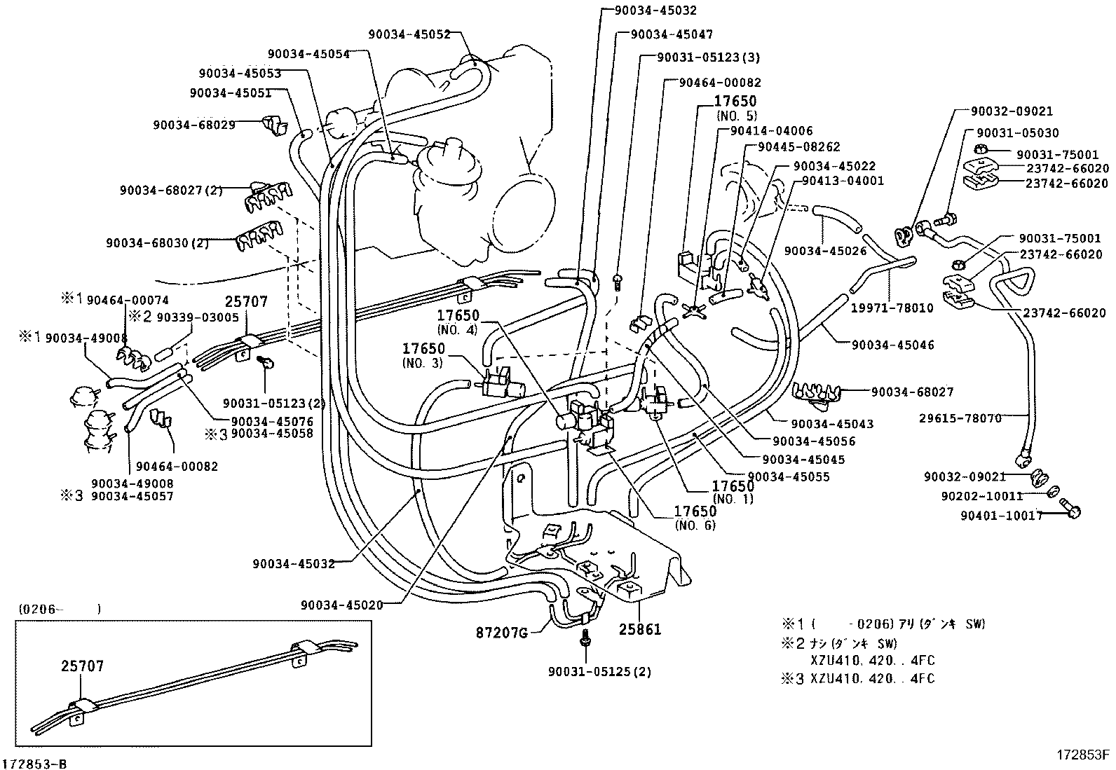  DYNA TOYOACE |  VACUUM PIPING