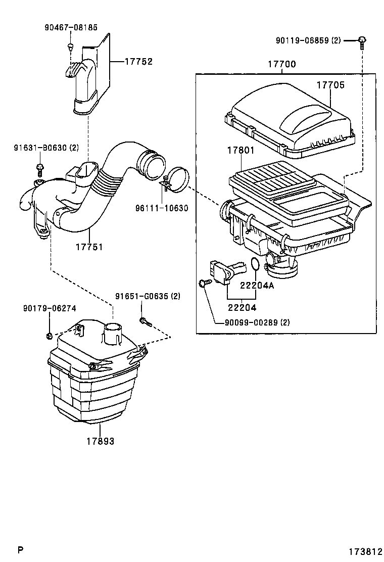  PRIUS |  AIR CLEANER