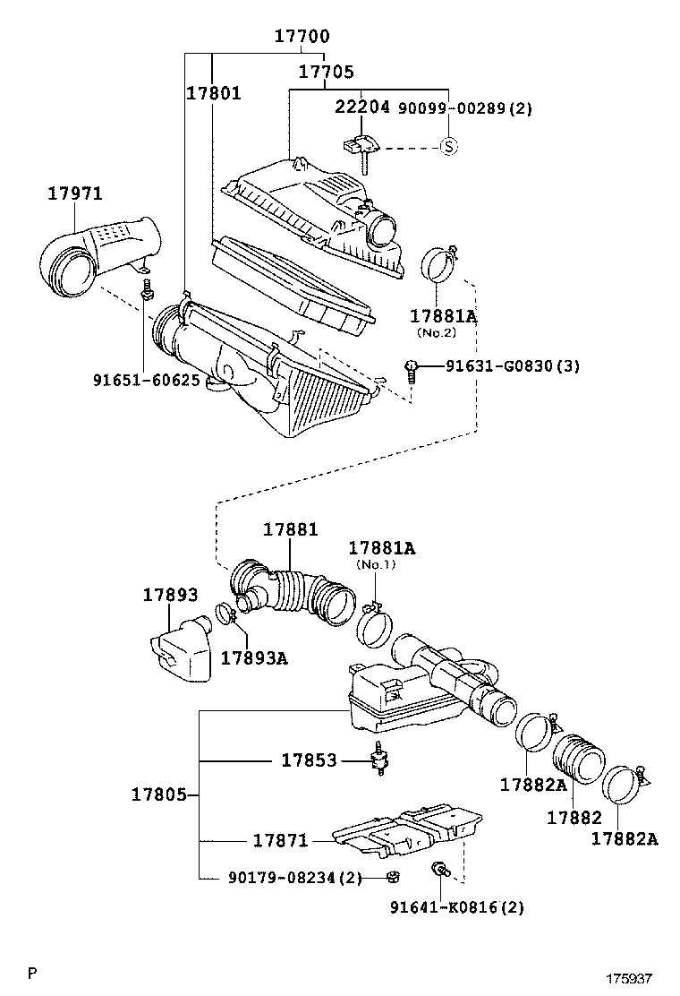  HILUX SURF |  AIR CLEANER
