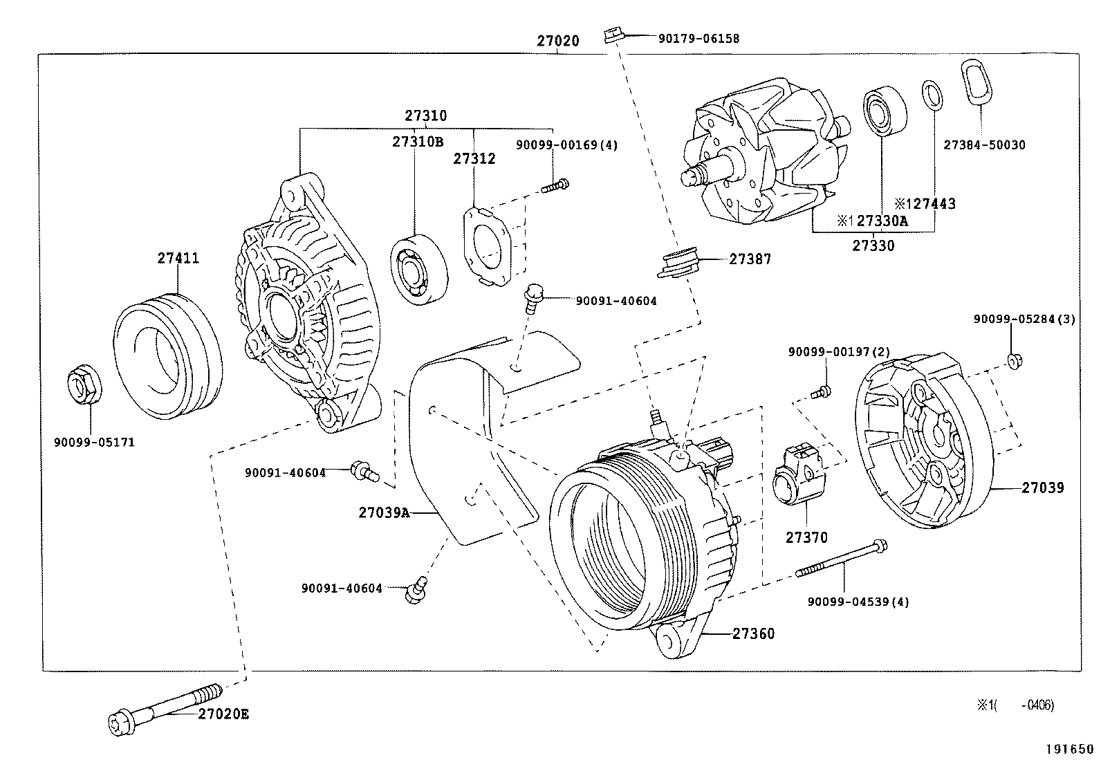  DYNA TOYOACE |  ALTERNATOR