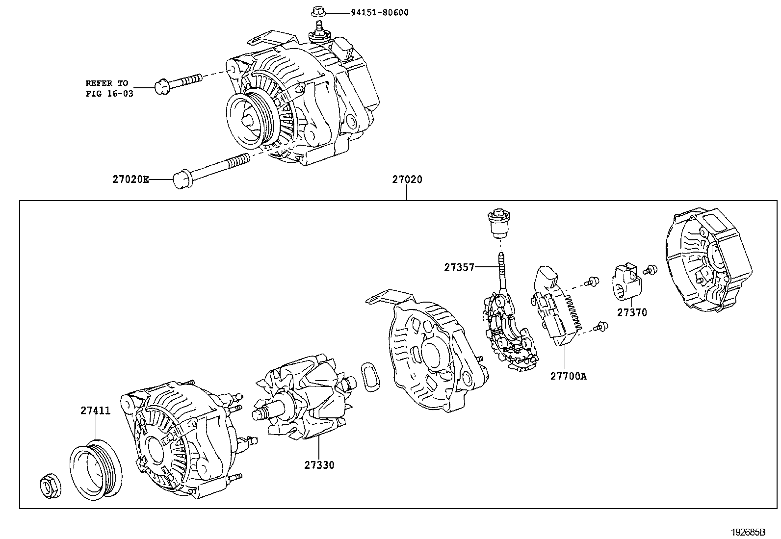  AURIS |  ALTERNATOR