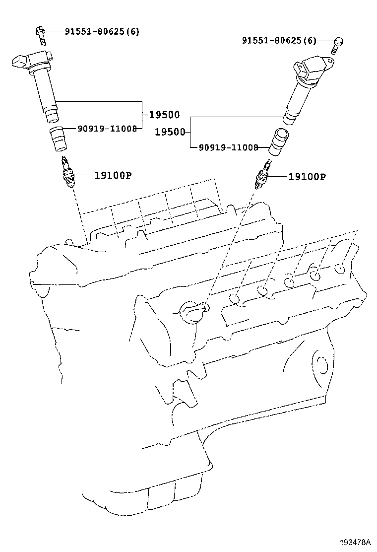  CENTURY |  IGNITION COIL SPARK PLUG