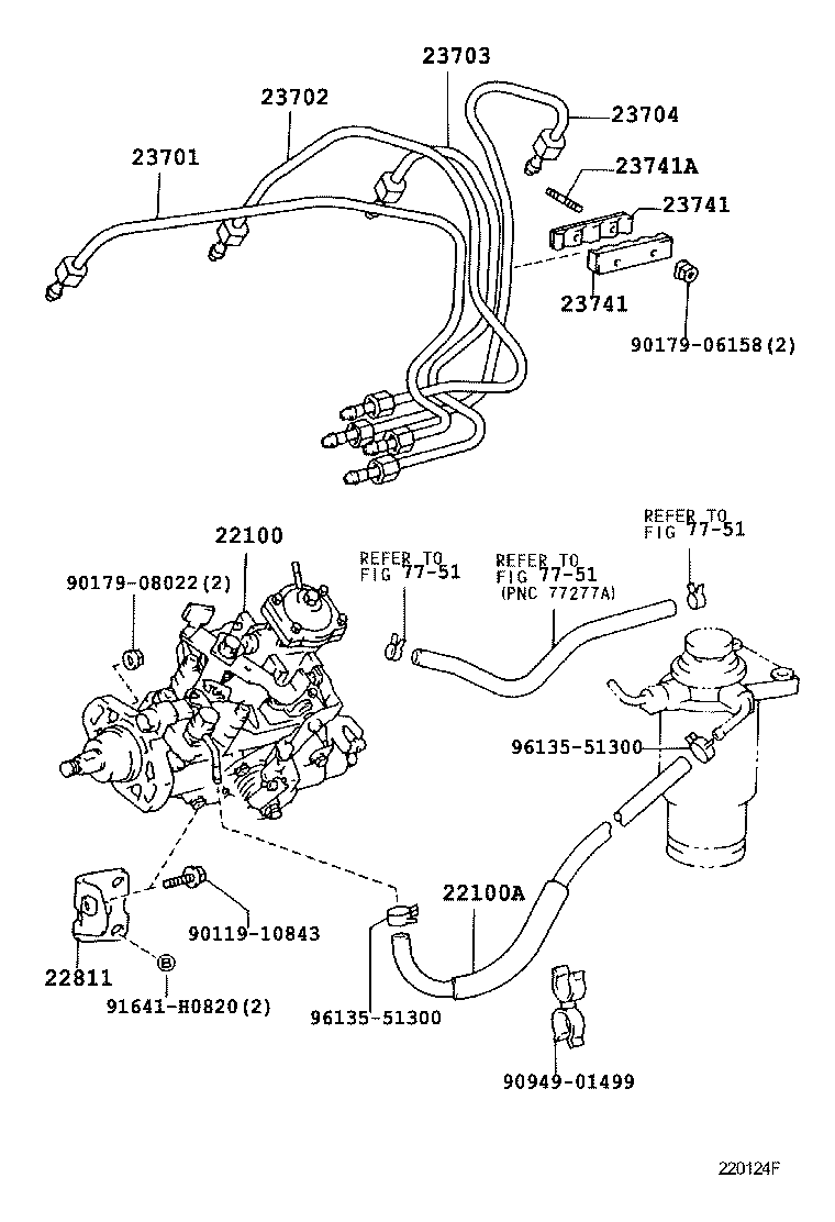  LITE TOWNACE NOAH V |  INJECTION PUMP ASSEMBLY