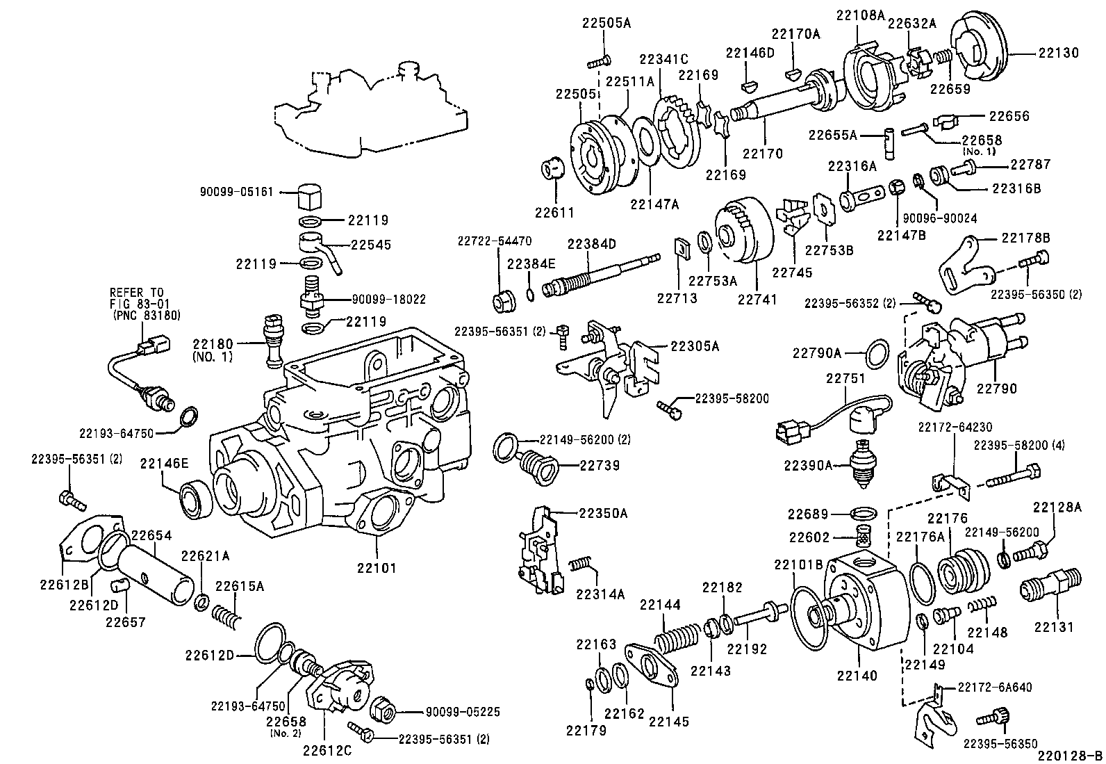  LITE TOWNACE NOAH V |  INJECTION PUMP BODY