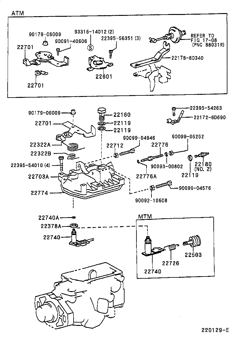  LITE TOWNACE NOAH V |  INJECTION PUMP BODY