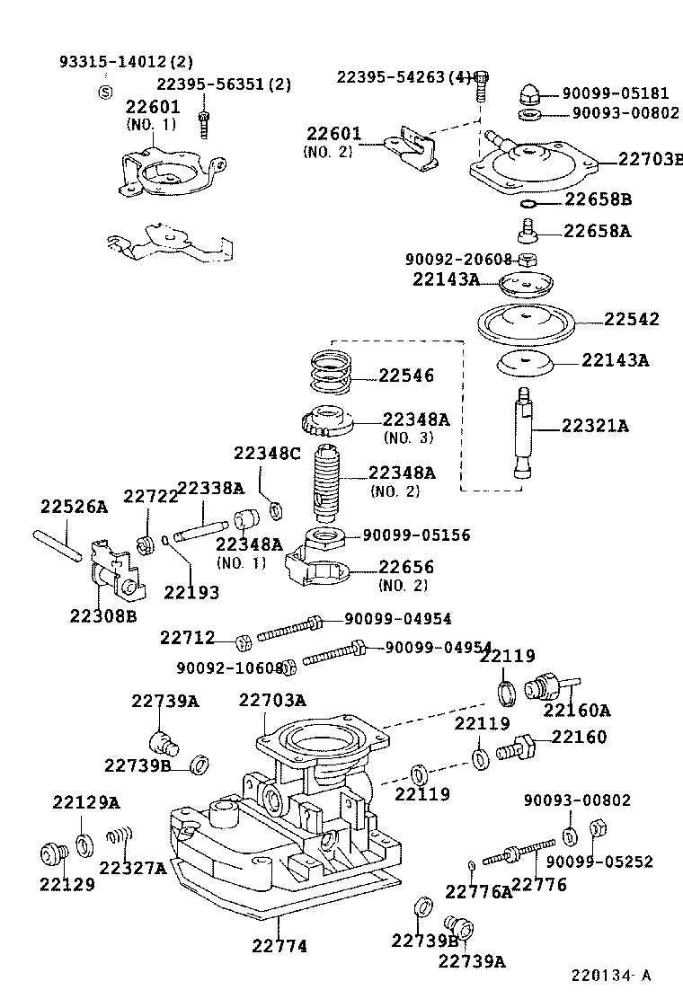  LITE TOWNACE NOAH V |  INJECTION PUMP BODY