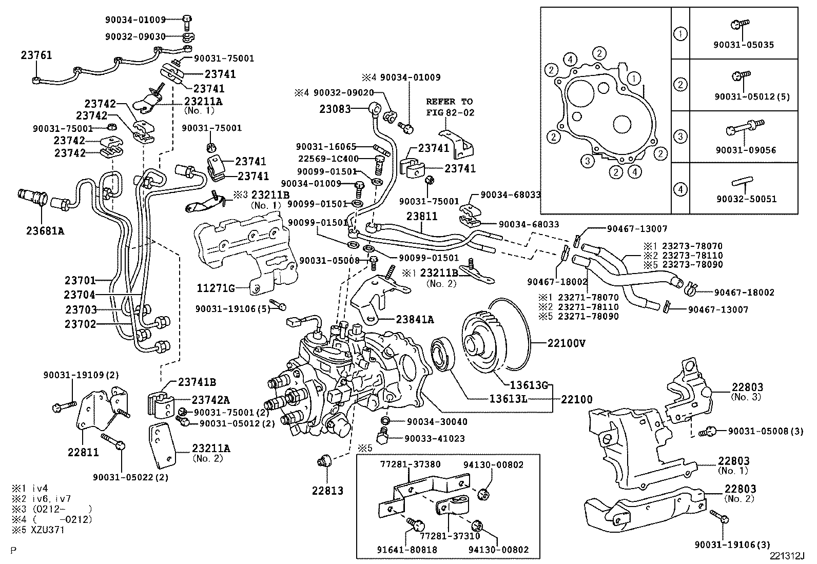DYNA TOYOACE | INJECTION PUMP ASSEMBLY