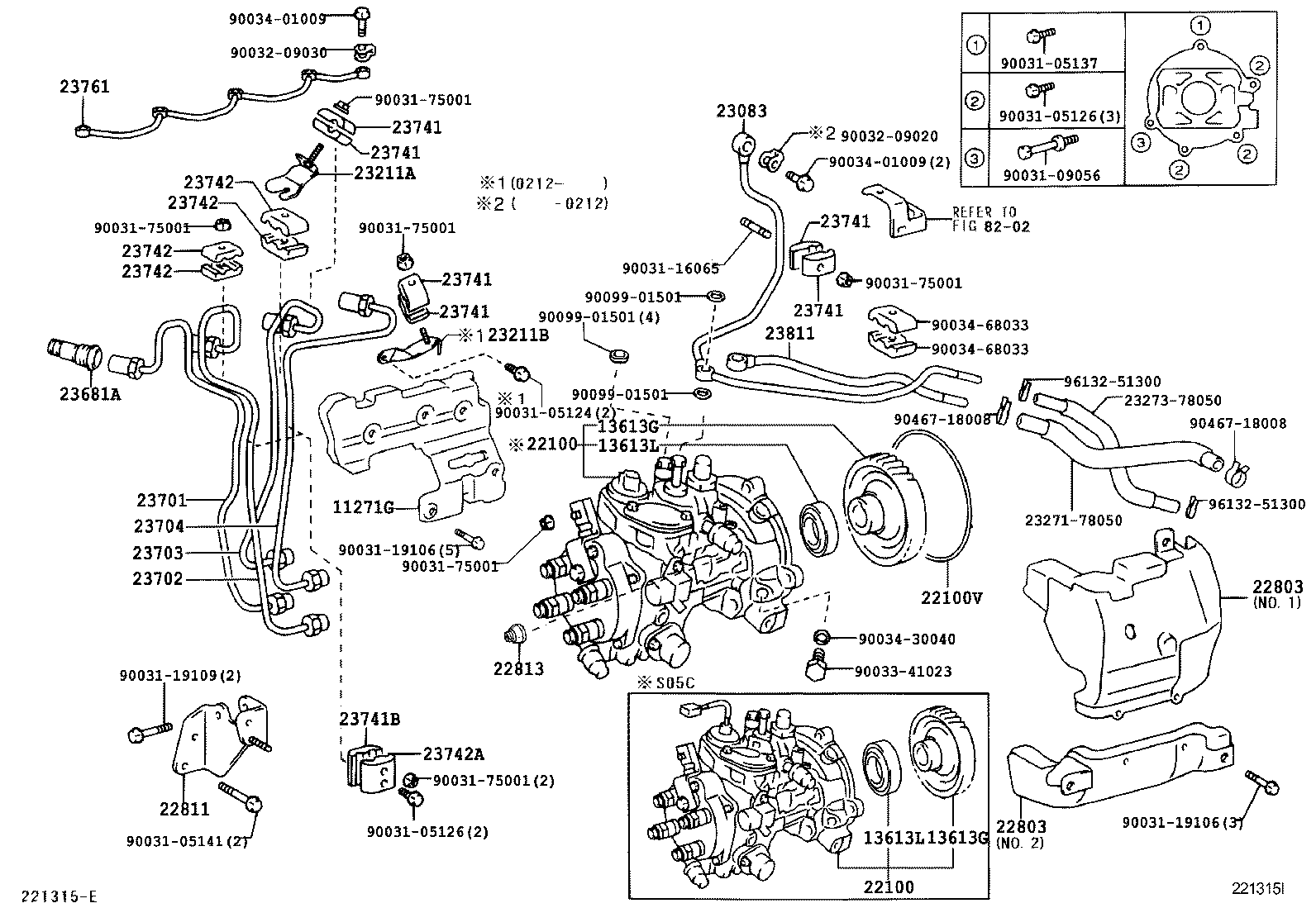 DYNA TOYOACE | INJECTION PUMP ASSEMBLY
