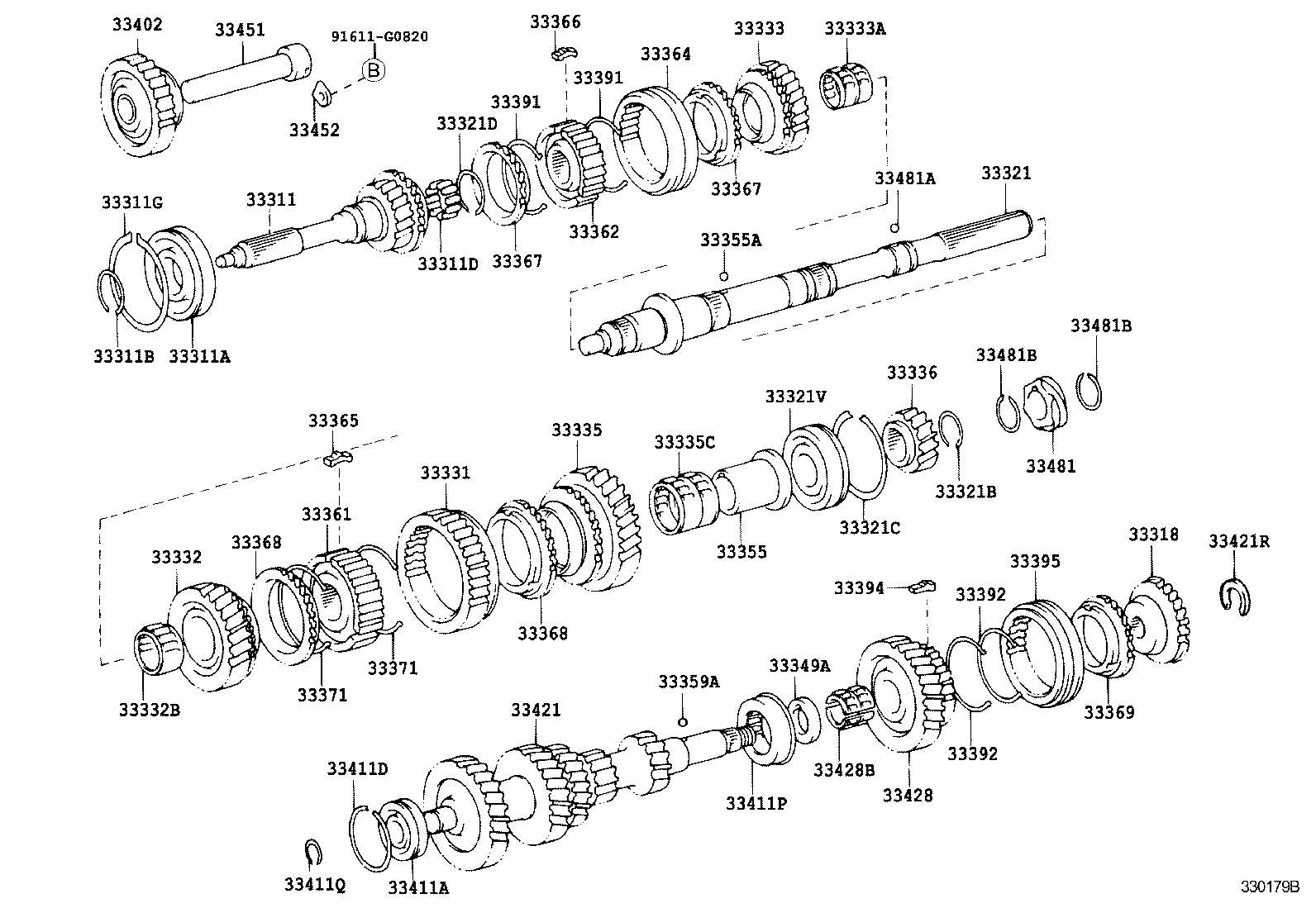  LITE TOWNACE NOAH V |  TRANSMISSION GEAR MTM