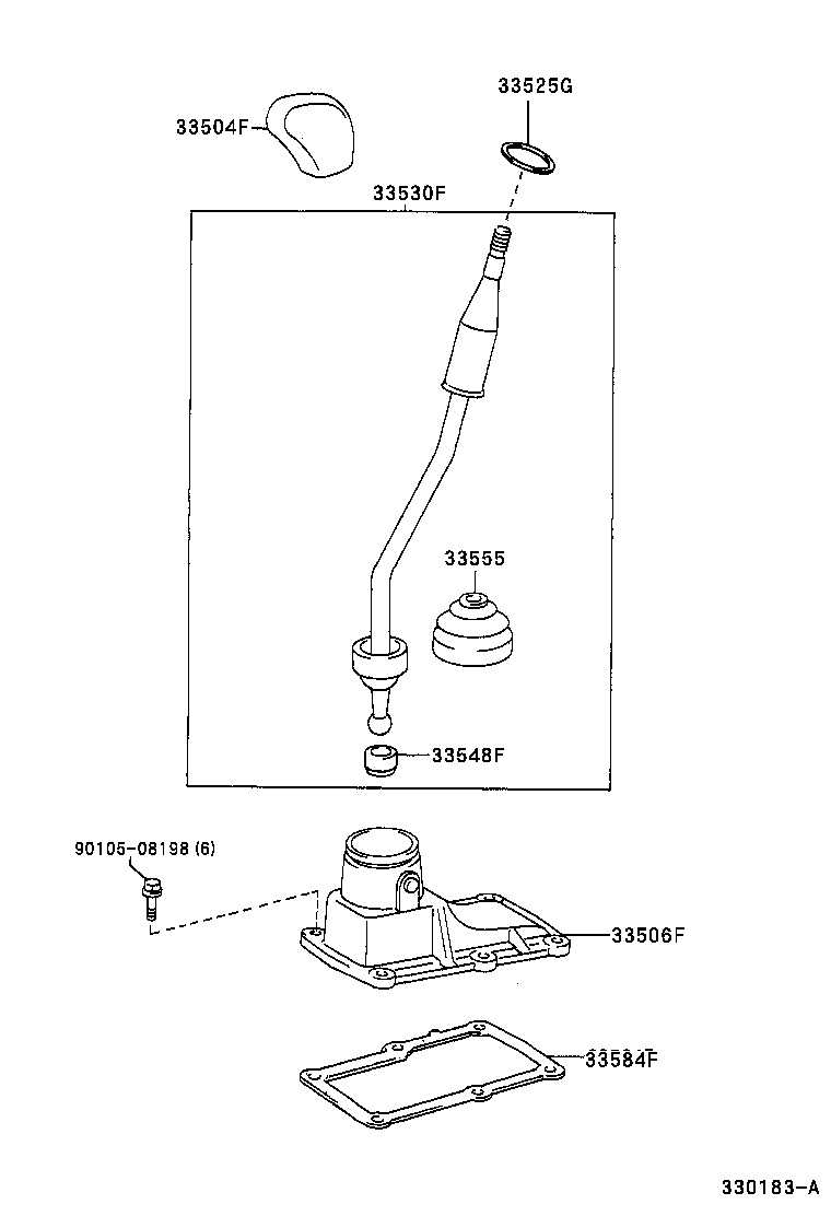  LITE TOWNACE NOAH V |  SHIFT LEVER RETAINER