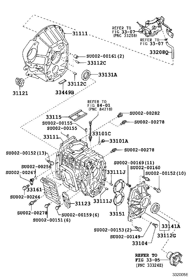  DYNA TOYOACE |  CLUTCH HOUSING TRANSMISSION CASE MTM