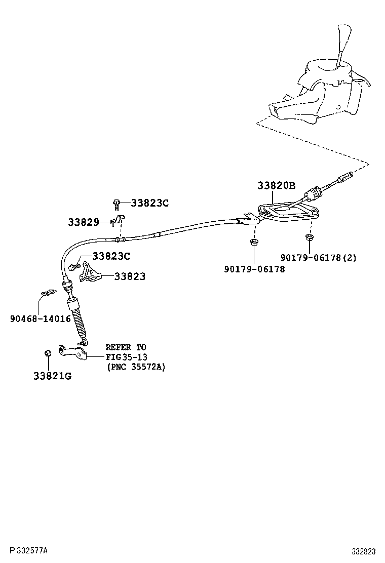  BELTA |  SHIFT LEVER RETAINER