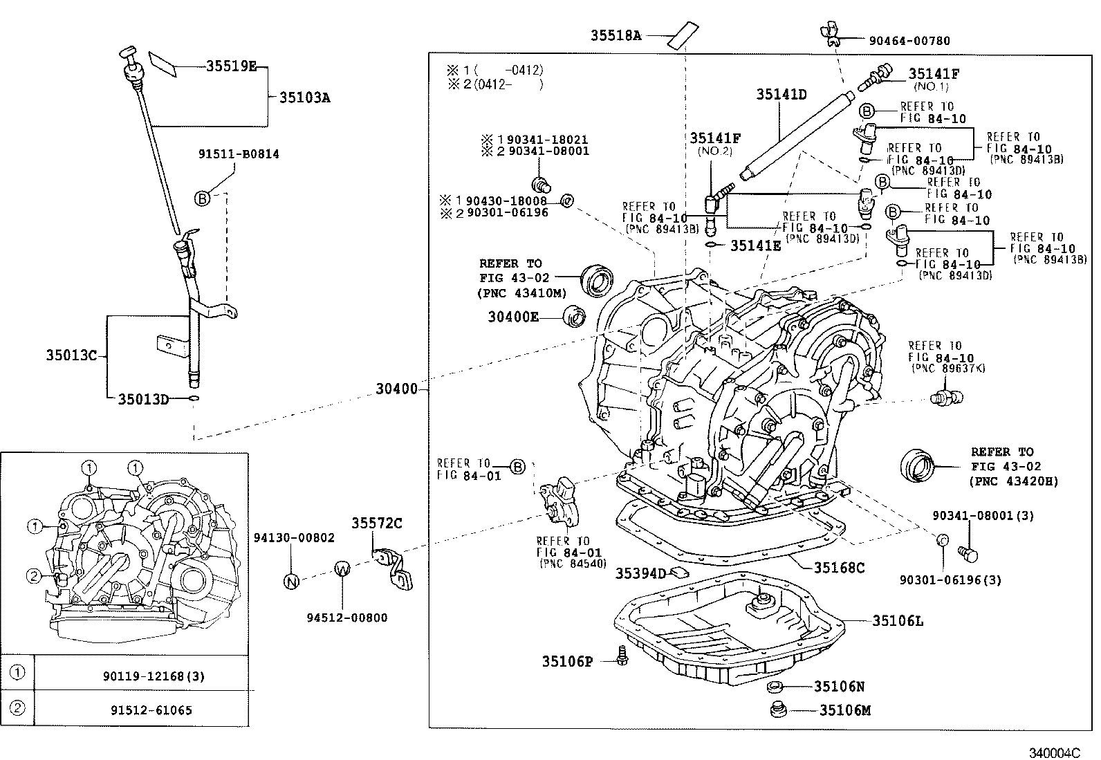  PREMIO ALLION |  TRANSAXLE ASSY CVT
