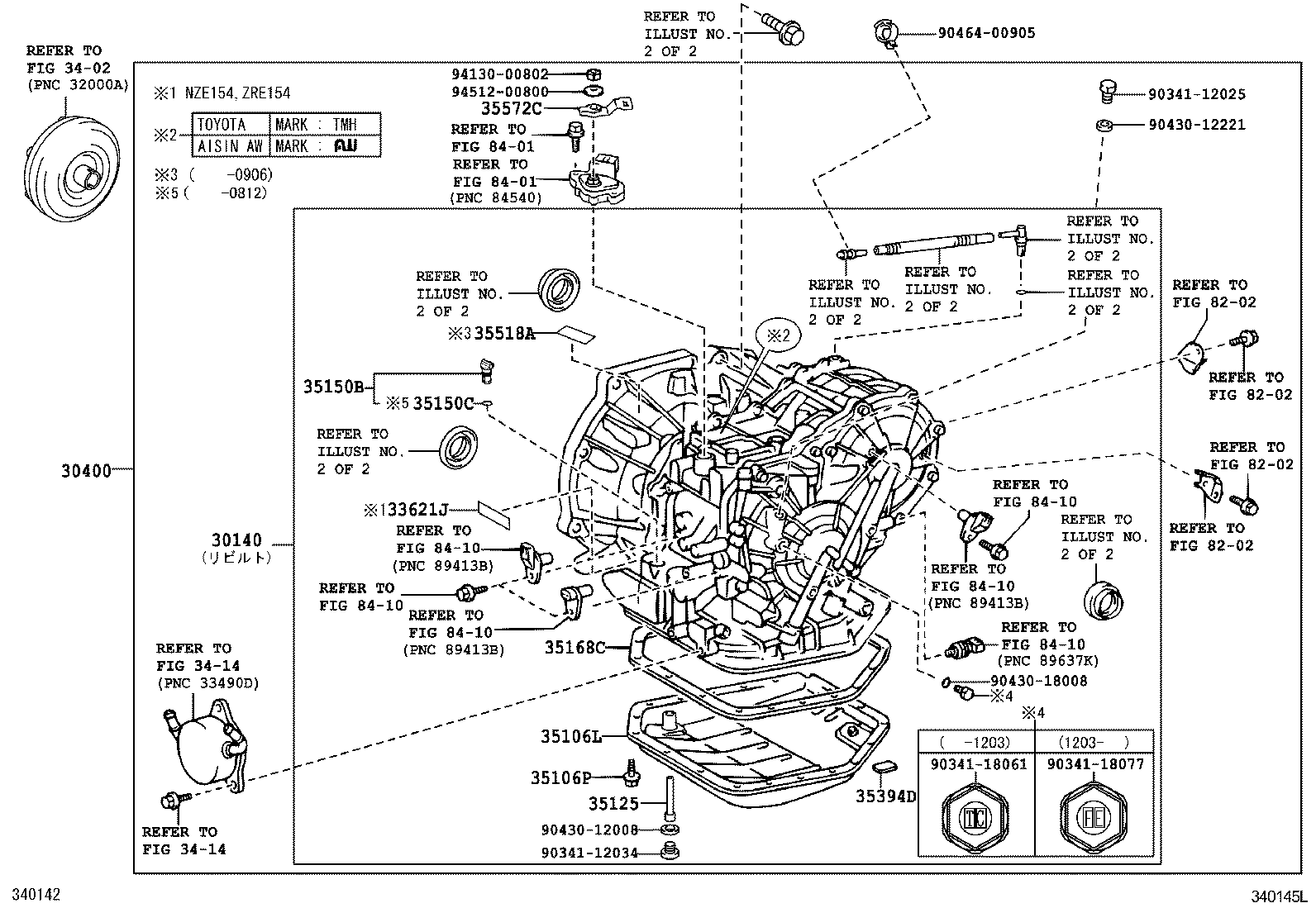  AURIS |  TRANSAXLE ASSY CVT