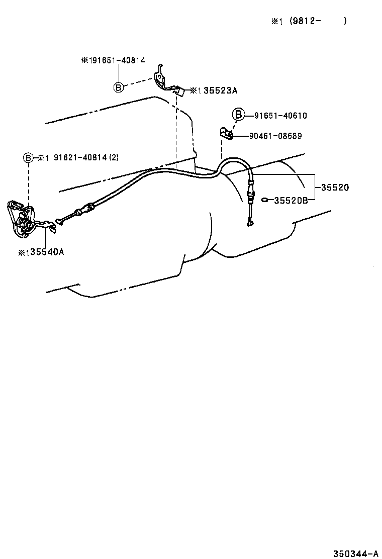  LITE TOWNACE NOAH V |  THROTTLE LINK VALVE LEVER ATM