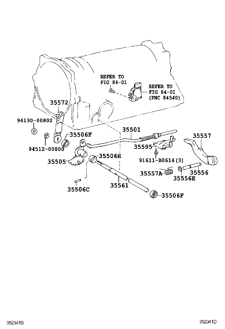  CROWN CROWN MAJESTA |  THROTTLE LINK VALVE LEVER ATM