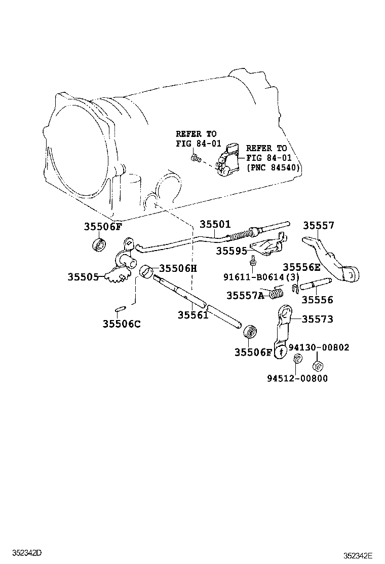 CROWN CROWN MAJESTA | THROTTLE LINK VALVE LEVER ATM