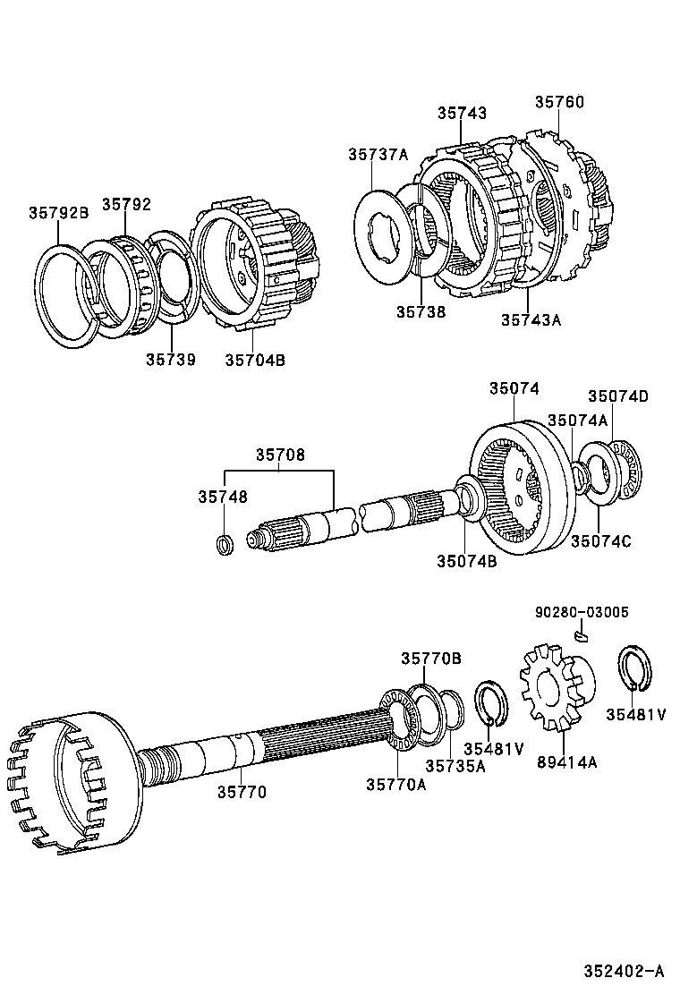  CROWN CROWN MAJESTA |  PLANETARY GEAR REVERSE PISTON COUNTER GEAR ATM