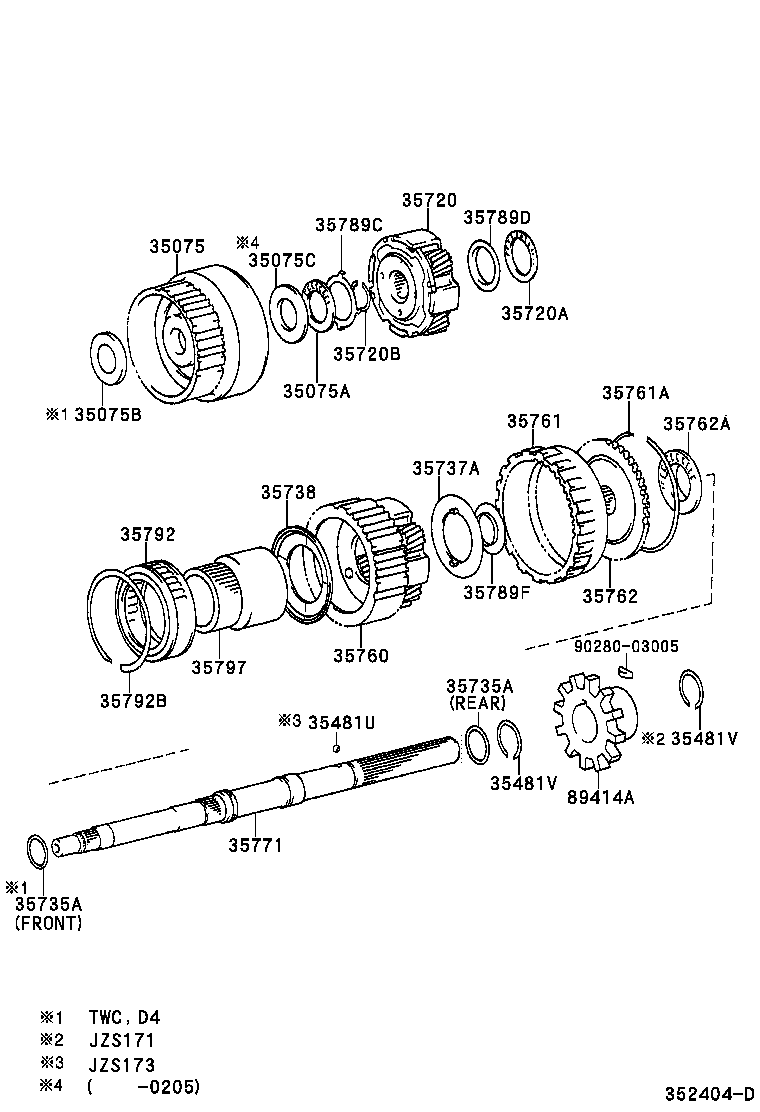 CROWN CROWN MAJESTA | PLANETARY GEAR REVERSE PISTON COUNTER GEAR ATM