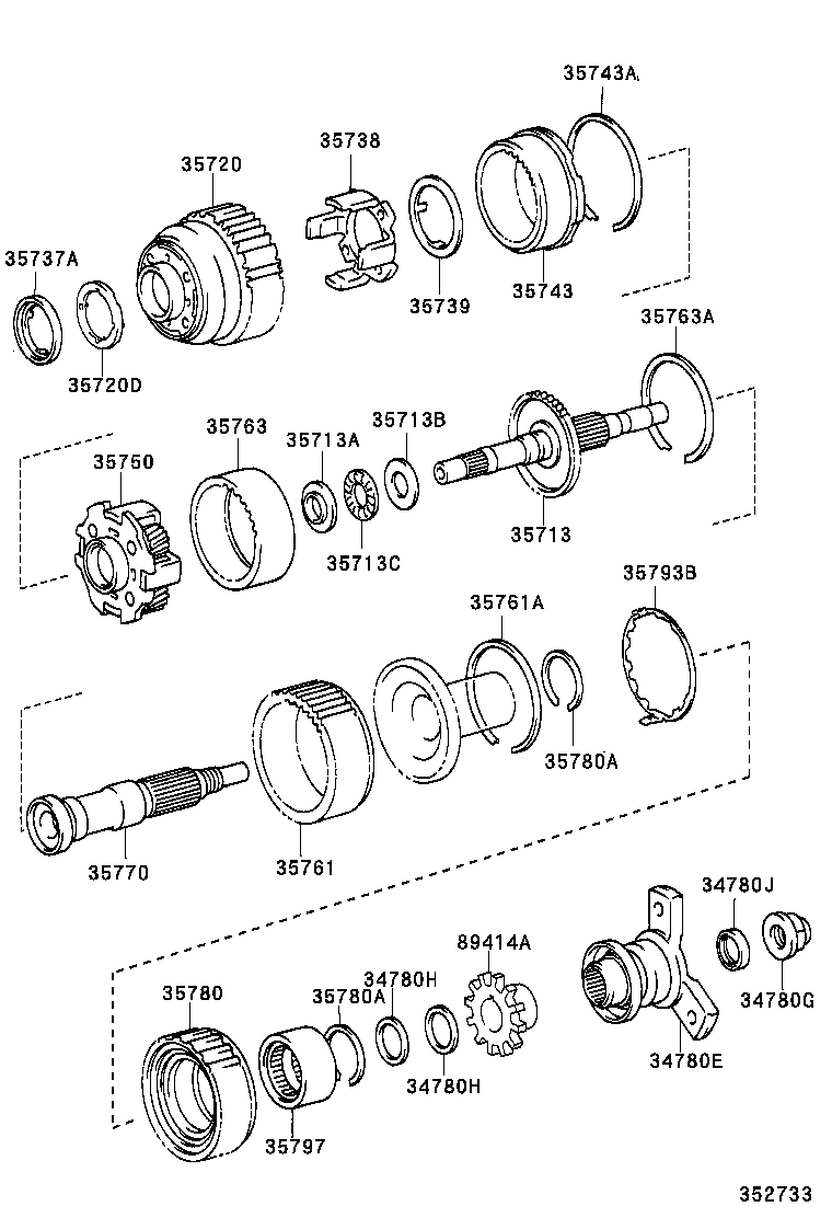  CELSIOR |  PLANETARY GEAR REVERSE PISTON COUNTER GEAR ATM