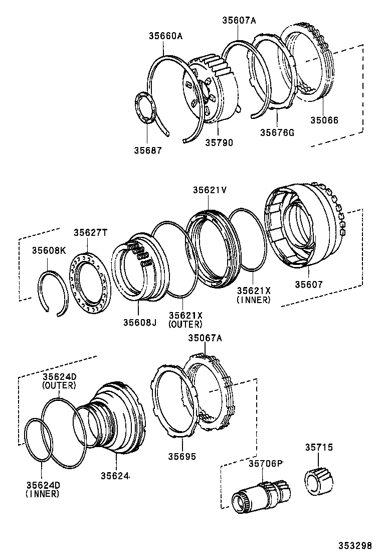  BREVIS |  CENTER SUPPORT PLANETARY SUN GEAR ATM