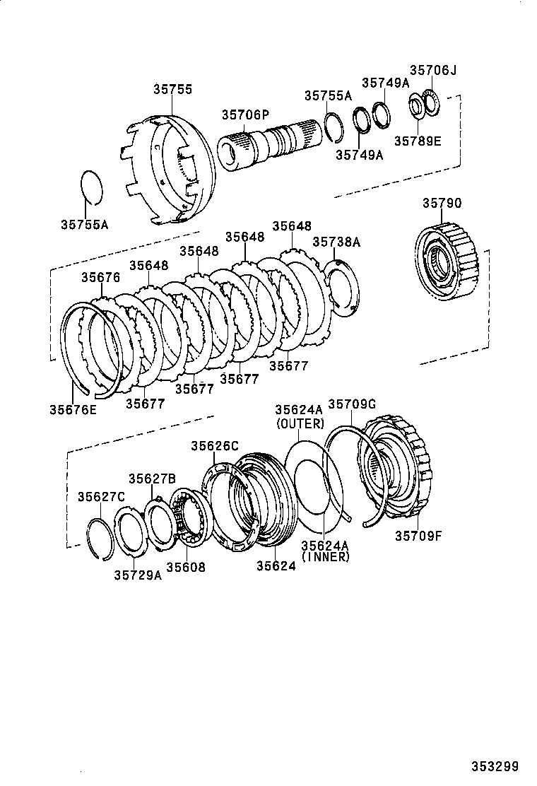  BREVIS |  CENTER SUPPORT PLANETARY SUN GEAR ATM