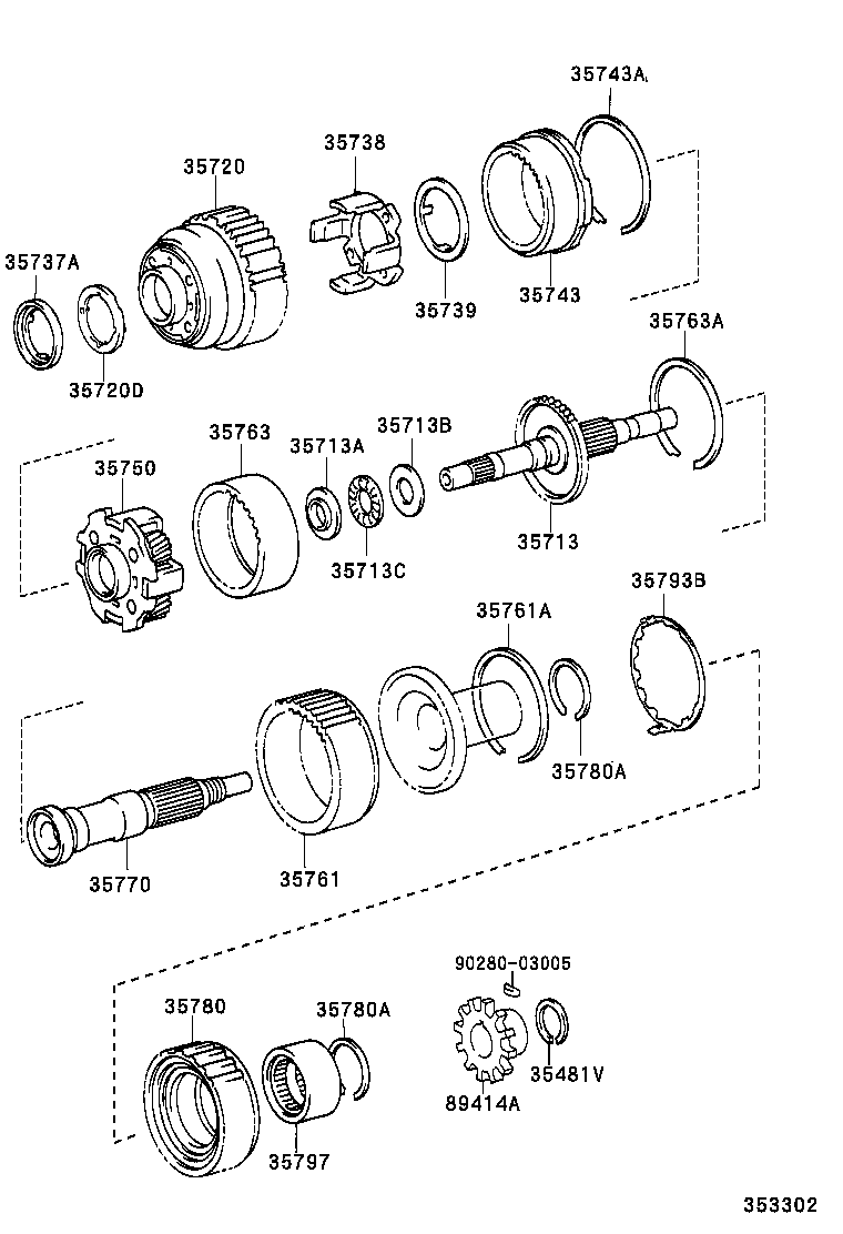  BREVIS |  PLANETARY GEAR REVERSE PISTON COUNTER GEAR ATM