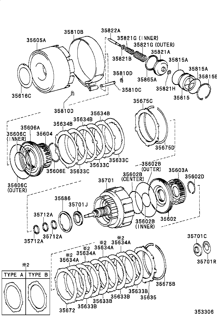  BREVIS |  BRAKE BAND MULTIPLE DISC CLUTCH ATM